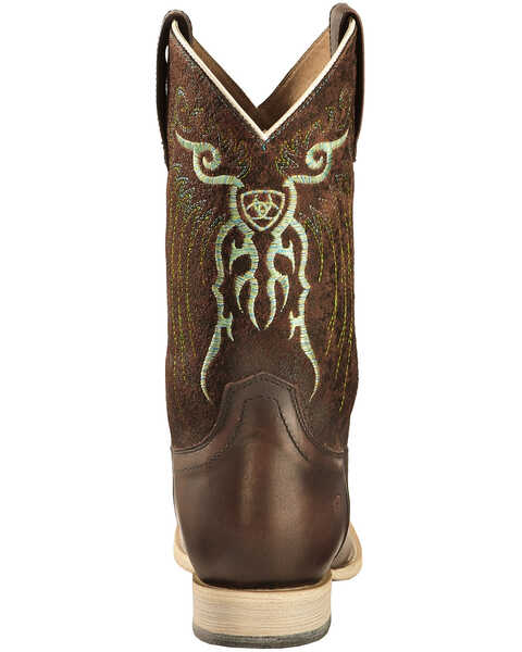 Image #7 - Ariat Youth Boys' Copper Mesteno Boots - Wide Square Toe , , hi-res