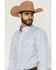 Image #2 - Wrangler Men's Paisley Print Long Sleeve Button-Down Stretch Western Shirt, White, hi-res