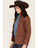 Image #3 - Shyanne Women's Bonded Softshell Jacket, Medium Brown, hi-res