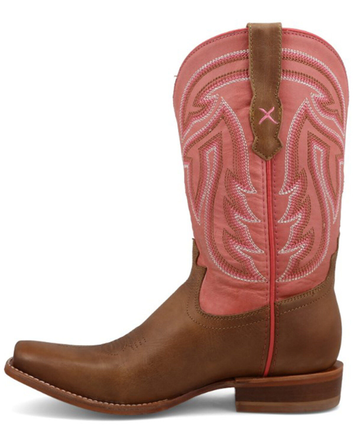 Image #3 - Twisted X Women's 11" Rancher Western Boots - Square Toe, Tan, hi-res