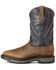 Ariat Men's Rye Workhog XT VentTEK Waterproof Western Work Boots - Soft Toe, Brown, hi-res