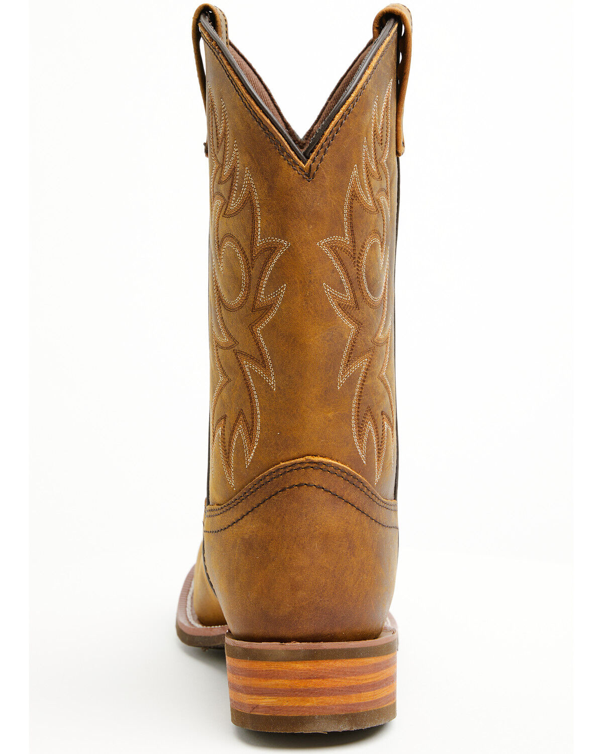 Ad Tec Men's Oiled Western Boots - Square Toe