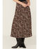 Image #2 - Originality Women's Leopard Print Midi Skirt, Taupe, hi-res