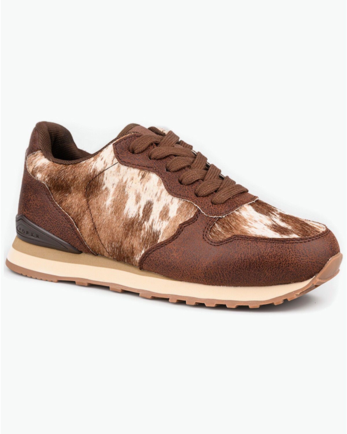 Roper Women's Giddy Up Wild Casual Shoes, Brown, hi-res