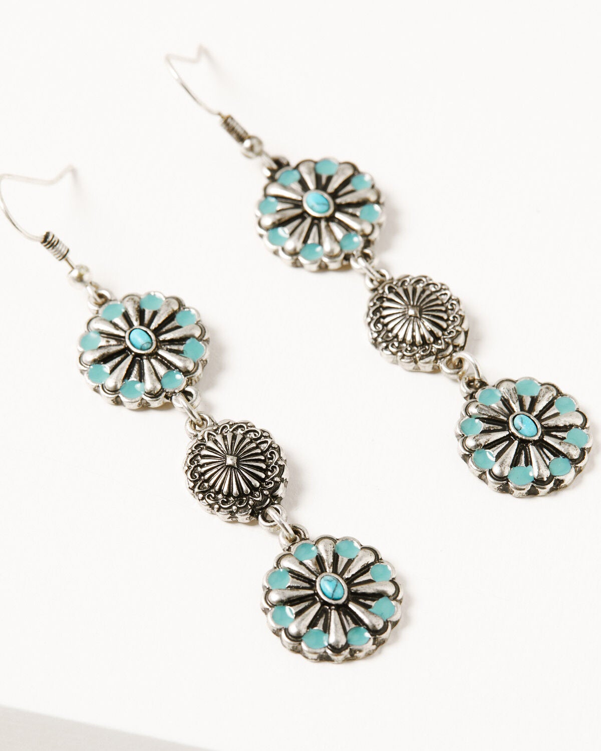 Image #5 - Idyllwind Women's Hampton Feather Earring Set - 5 Piece, Silver, hi-res
