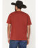 Image #4 - Wrangler X Coors Banquet Men's Chest Logo Short Sleeve Graphic T-Shirt, Red, hi-res