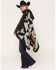 Image #2 - Shyanne Women's Garnet Southwestern Print Shawl, Black, hi-res