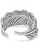 Image #2 - Montana Silversmiths Women's The Frayed Singleton Wrap Ring, Silver, hi-res