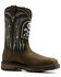 Image #1 - Ariat Men's WorkHog® XT Bolt Skull Waterproof Work Boots - Carbon Toe, Brown, hi-res