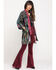 Image #6 - Johnny Was Women's Payden Reversible Kimono, Black, hi-res