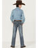 Image #3 - Wrangler Boys' Greeley Relaxed Bootcut Jeans, Blue, hi-res