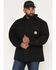 Image #1 - Carhartt Men's Loose Fit Firm Duck Insulated Traditional Coat, Black, hi-res