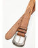 Image #2 - Cody James Men's Cade Stitched Leather Belt, Chestnut, hi-res