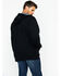 Image #5 - Hawx Men's Zip-Front Work Hooded Jacket, Black, hi-res