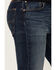 Image #2 - Levi's Men's 501 Unicycle Dark Wash Original Fit Straight Leg Stretch Denim Jeans, Dark Medium Wash, hi-res