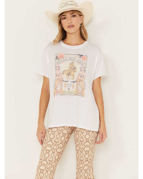 White Crow Women's Leave Her Wild Graphic Tee, White, hi-res