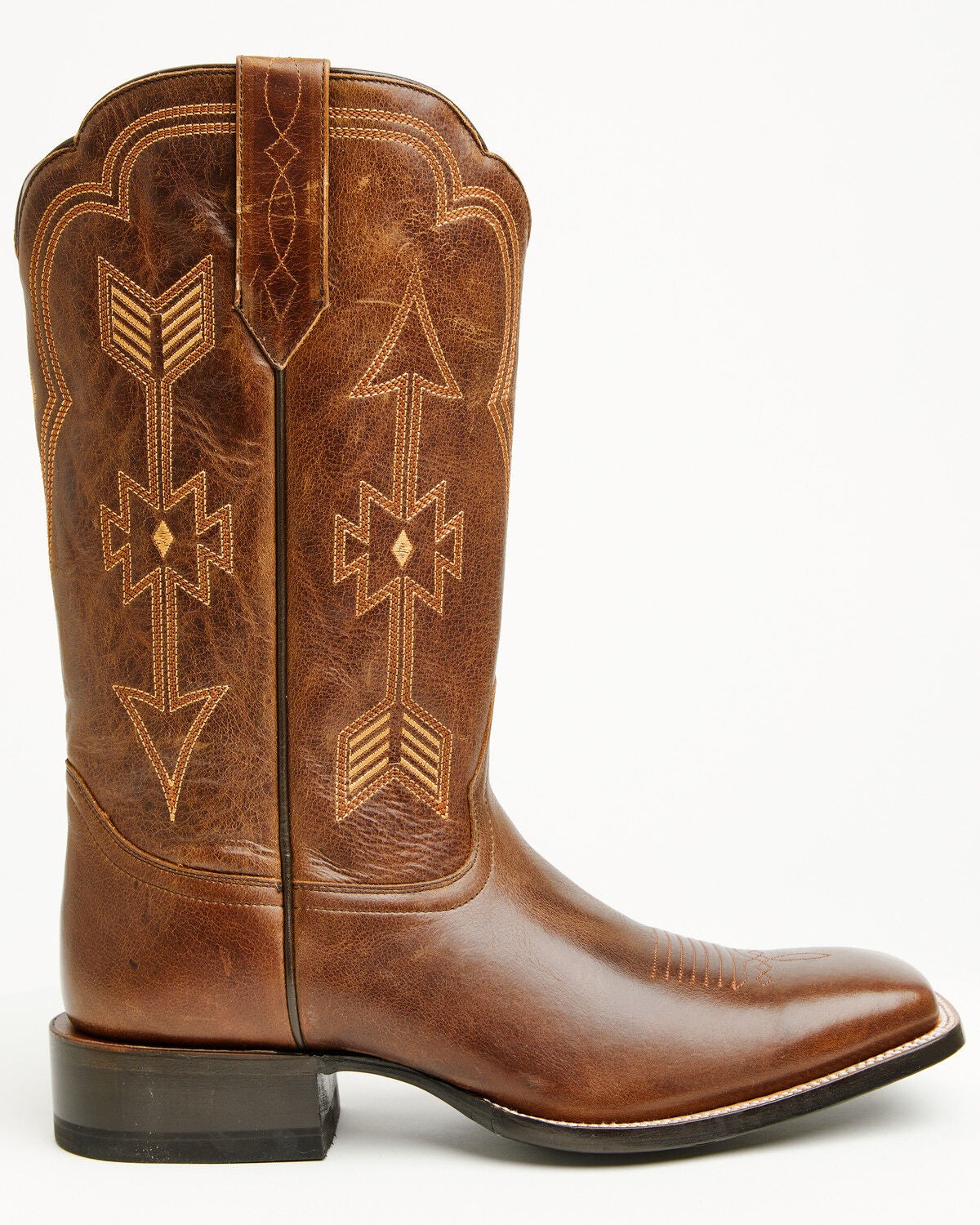 Image #2 - Cody James Men's Peacemaker Western Boots - Broad Square Toe, Brown, hi-res