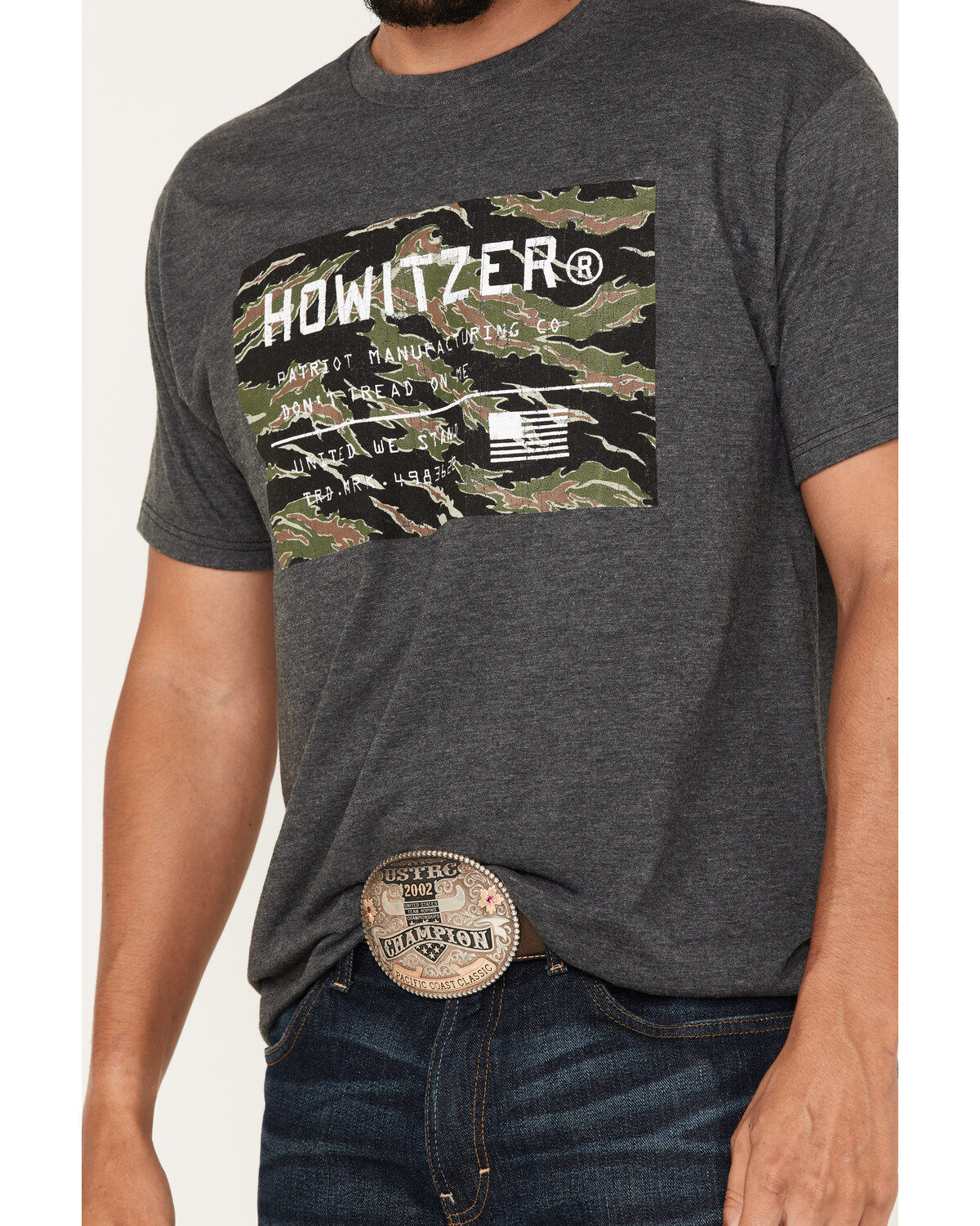 Image #3 - Howitzer Men's Camo Trademark T-Shirt, , hi-res