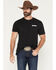 Image #2 - Ariat Men's Grateful Muertos Short Sleeve Graphic T-Shirt, Black, hi-res