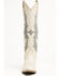 Image #4 - Idyllwind Women's Fire and Reign Tall Suede Western Boots - Round Toe, Ivory, hi-res
