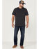 Brothers & Sons Men's Charcoal Basic Short Sleeve Pocket T-Shirt , Charcoal, hi-res