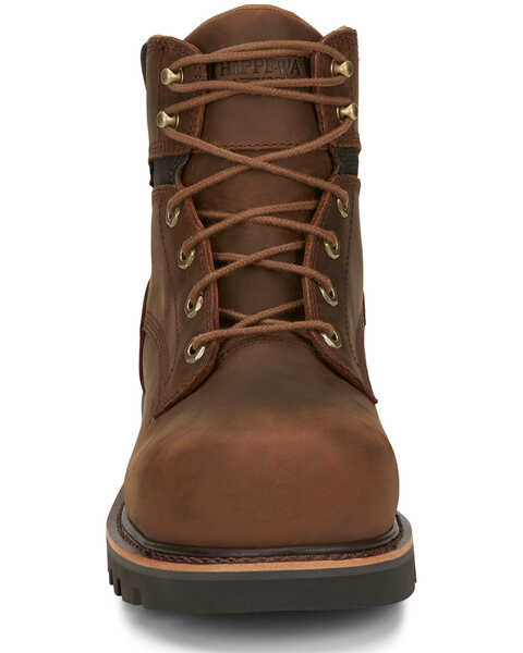 Chippewa Men's Sador Work Boots - Composite Toe, Brown