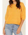 Image #3 - Velvet Heart Women's Short Sleeve Sweater, Orange, hi-res