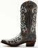 Image #3 - Shyanne Women's Iona Floral Studded Western Boots - Snip Toe, Grey, hi-res