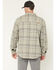 Image #4 - Hawx Men's Gritstone Plaid Print Button-Down Shirt Jacket, Tan, hi-res