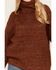 Image #3 - Cleo + Wolf Women's Oversized Turtleneck Sweater, Rust Copper, hi-res