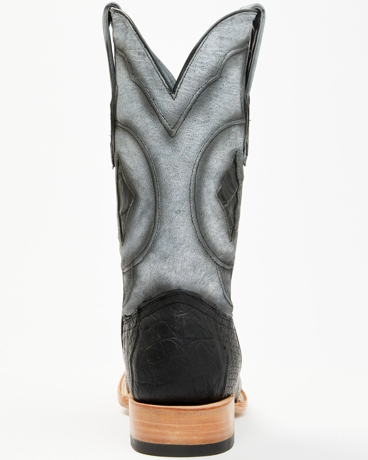 Product Name:  Tanner Mark Men's Exotic Caiman Belly Tall Western Boots - Broad Square Toe