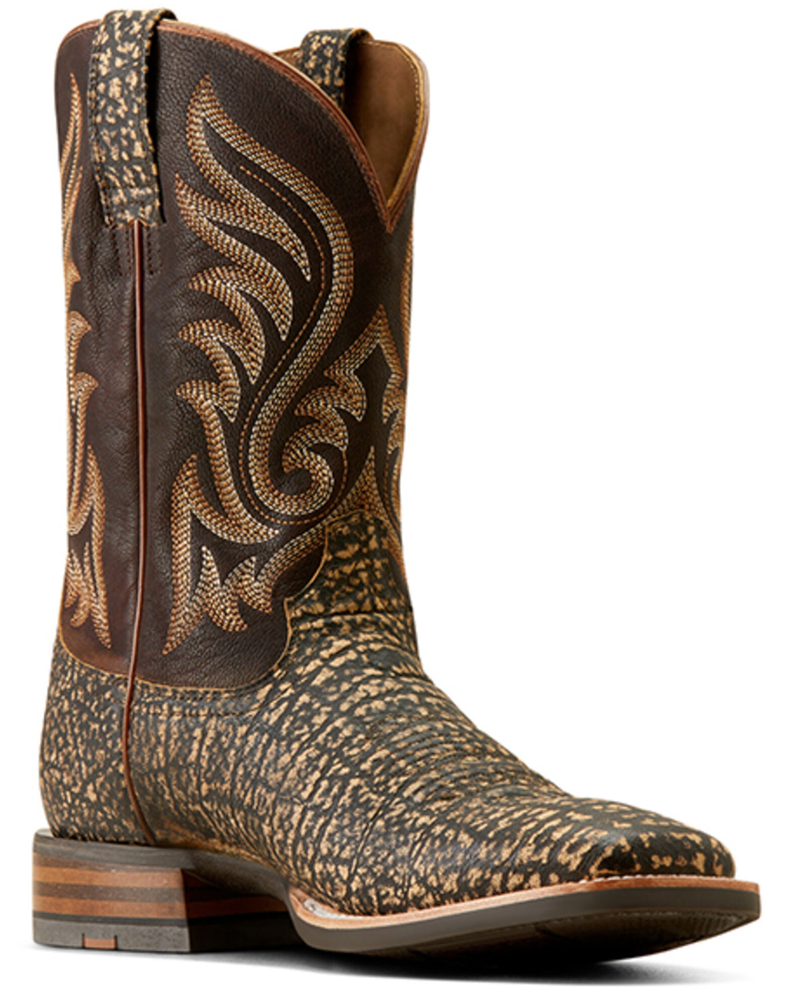 Ariat Men s Cattle Call Western Boots Square Toe Boot Barn