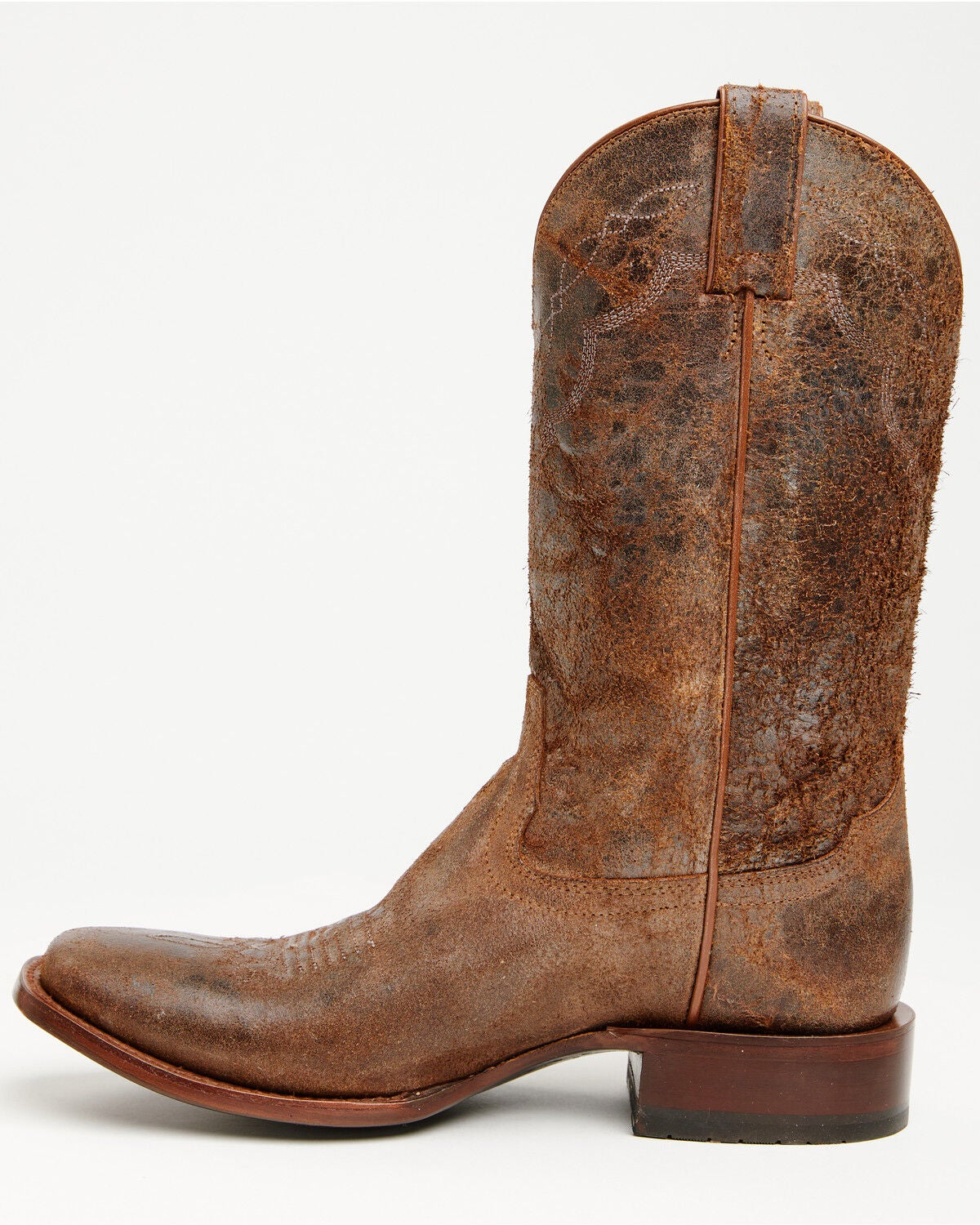 Image #3 - Cody James Men's Old Billy Western Boots - Broad Square Toe, Brown, hi-res