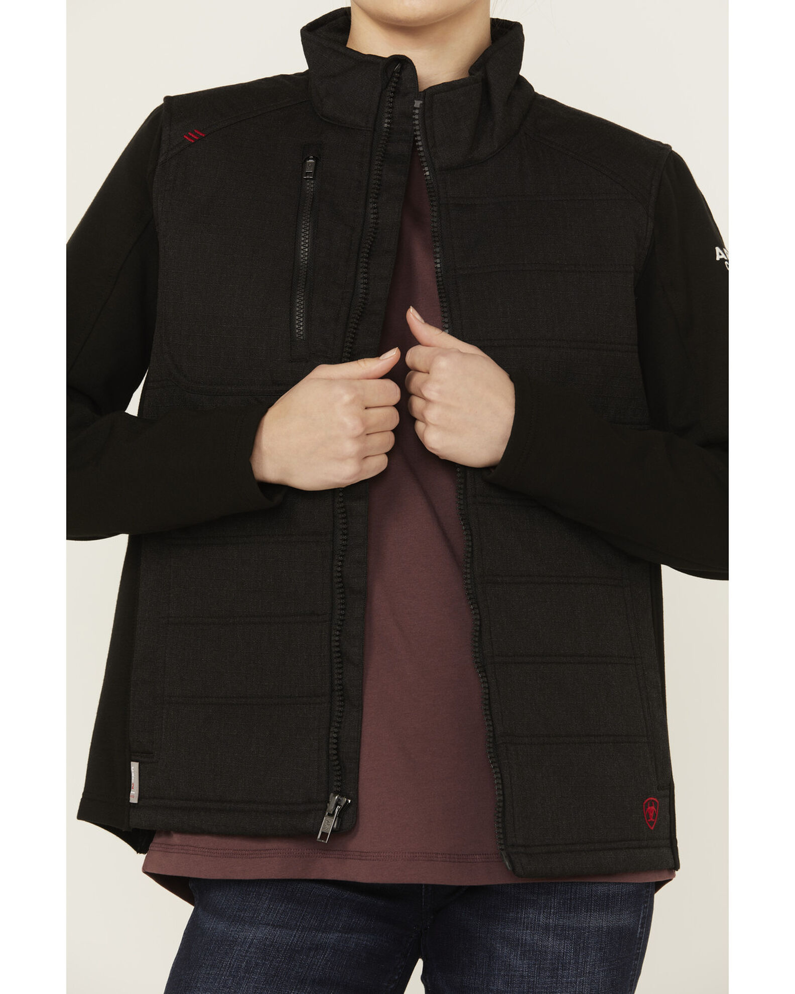 Image #3 - Ariat Women's FR Cloud 9 2.0 Insulated Jacket, Black, hi-res