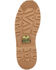 Georgia Boot Women's Floral Chelsea Western Work Boots - Moc Toe, Brown, hi-res