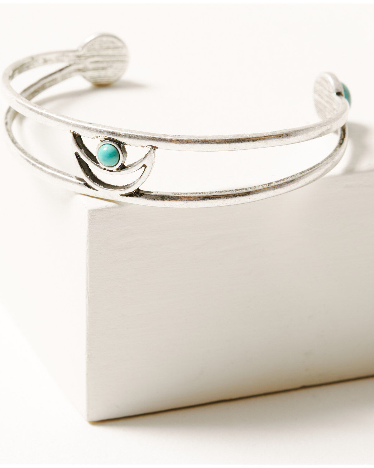 Image #4 - Shyanne Women's 3-piece Silver Cuff Bracelet Set, Silver, hi-res
