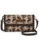 Image #1 - Wrangler Women's Retro Cowboy Print Crossbody Bag, Tan, hi-res
