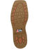 Image #7 - Justin Men's 11" Stampede Daywork Waterproof Work Boots - Steel Toe, Brown, hi-res
