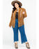 Image #7 - Liberty Wear Bone Bead & Fringe Leather Jacket - Plus, , hi-res