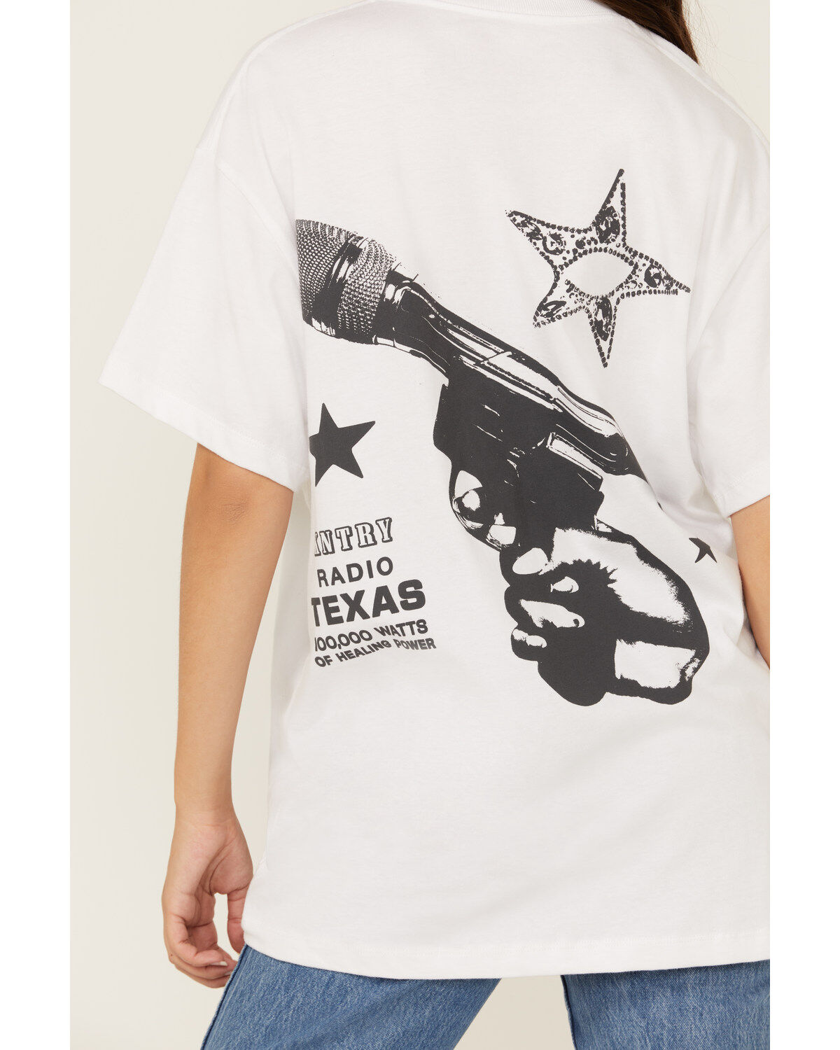 Image #4 - Beyoncé Women's Cowboy Carter Act II Short Sleeve Graphic Tee, White, hi-res
