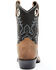 Cody James Boys' Brown Western Boots - Broad Square Toe, Brown, hi-res