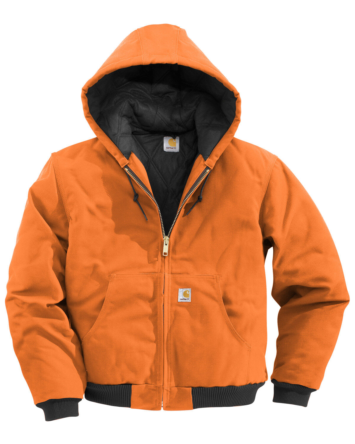 Carhartt Quilted Flannel-Lined Duck Active Jacket | Boot Barn