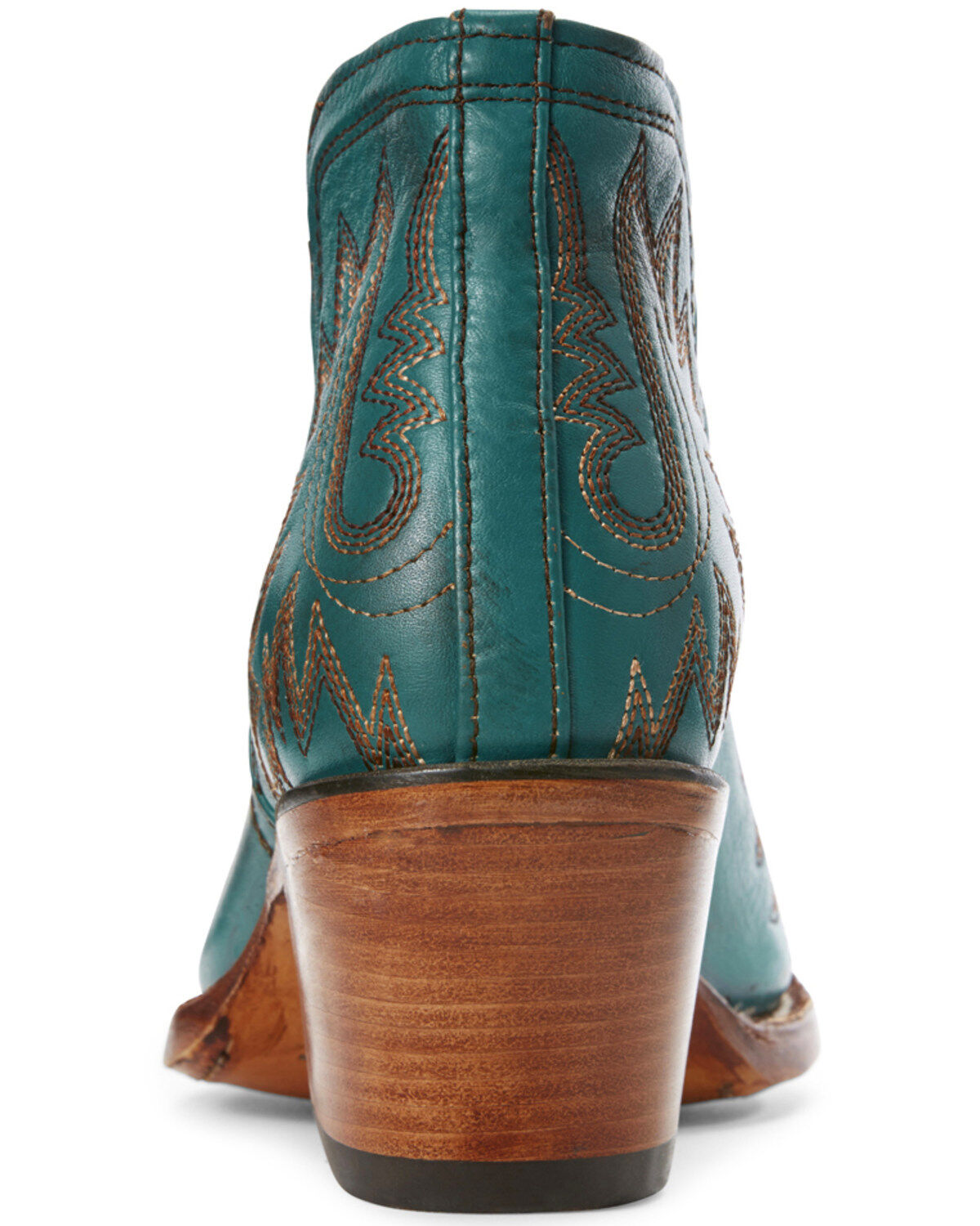 teal booties