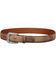 Lucchese Men's Tan Mad Dog Goat Leather Belt, Tan, hi-res