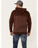 Image #4 - Browning Men's Peak Buck Mark Logo Sleeve Pullover Hooded Sweatshirt , , hi-res