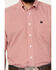 Image #3 - Cinch Men's Geo Print Short Sleeve Button-Down Western Shirt, Red, hi-res