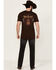 Image #3 - Moonshine Spirit Men's Rocky Mountain Black Wash Slim Stretch Denim Jeans, Black, hi-res