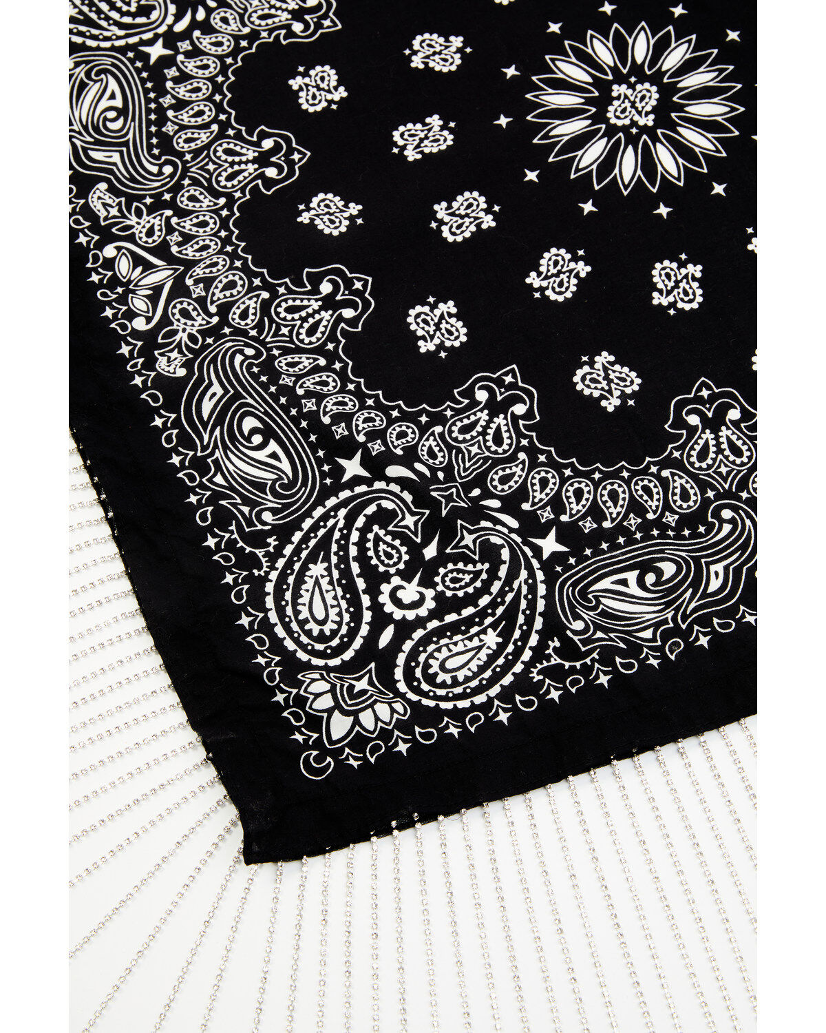 Image #2 - Idyllwind Women's Black Delray Bandana Necklace, Black, hi-res