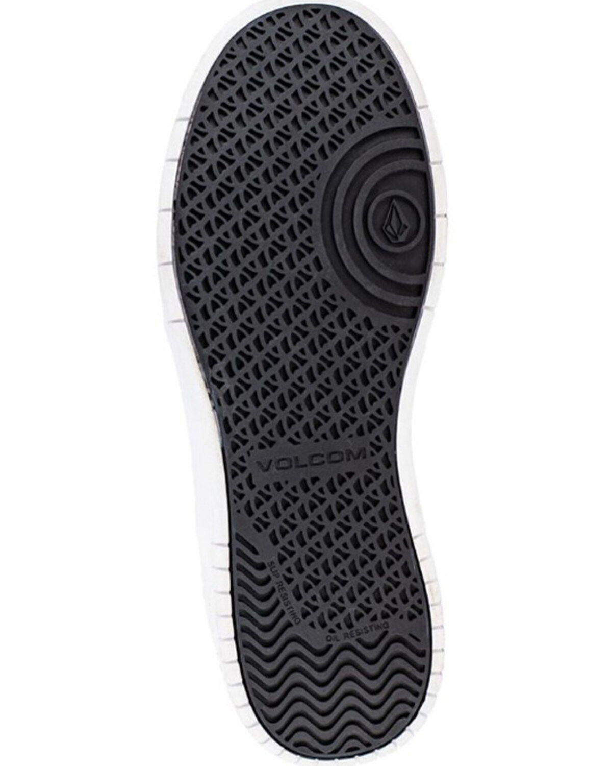 Image #4 - Volcom Men's Vitals Skate Inspired Work Shoes - Composite Toe, Black/grey, hi-res