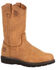 Image #2 - Georgia Men's Farm & Ranch Wellington CC Work Boots, Tan, hi-res